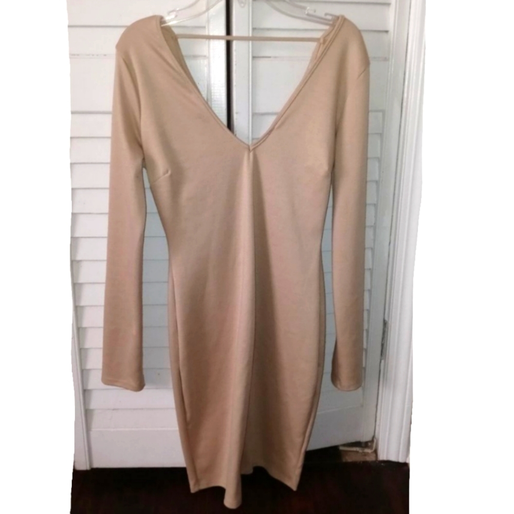 Charlotte Russe Beige/Tan Dress